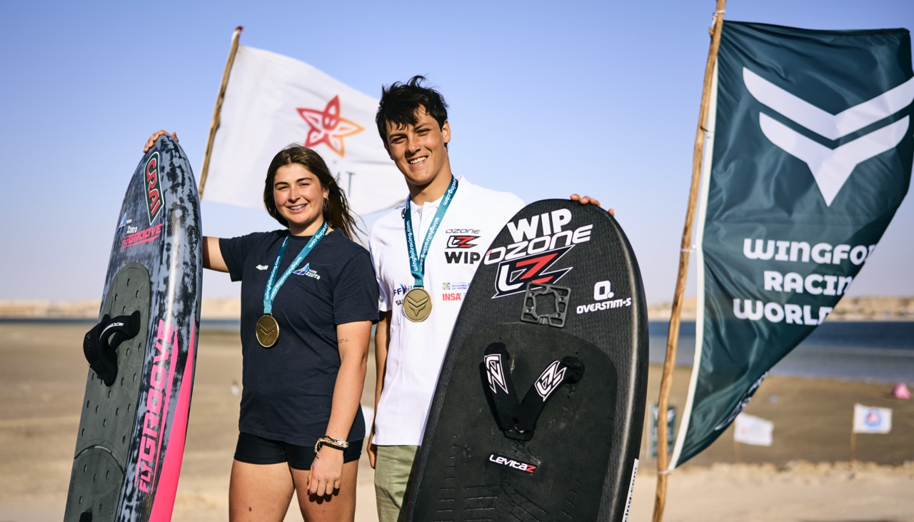 Wingfoil racing crowns its African King and Queen 