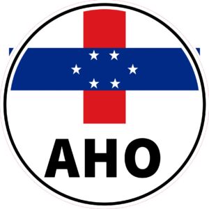 AHO Netherlands Antilles — Hull flag design