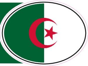ALG Algeria — Helmet flag design