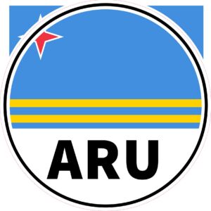 ARU Aruba — Hull flag design
