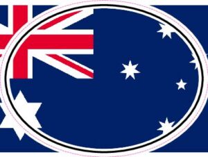 AUS Australia — Helmet flag design