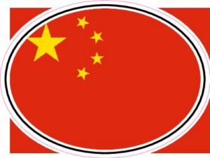 CHN China — Helmet flag design