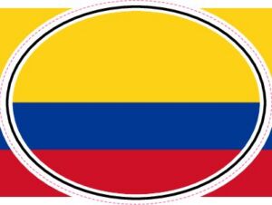 COL Colombia — Helmet flag design
