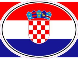 CRO Croatia — Helmet flag design