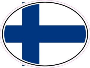 FIN Finland — Helmet flag design