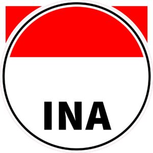 INA Indonesia — Hull flag design