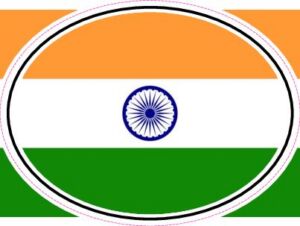 IND India — Helmet flag design