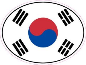 KOR Korea — Helmet flag design
