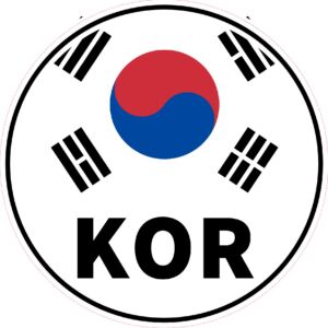KOR Korea — Hull flag design