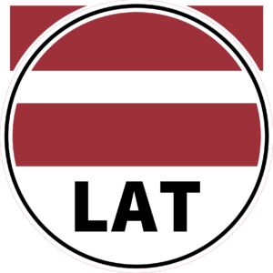 LAT Latvia — Hull flag design
