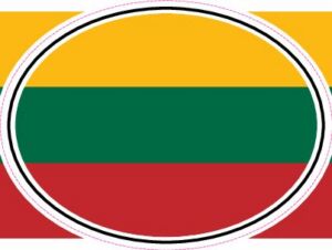 LTU Lithuania — Helmet flag design