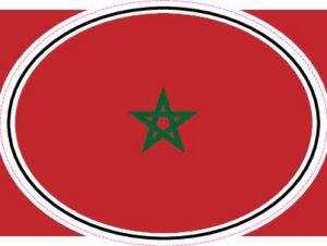MAR Morocco — Helmet flag design