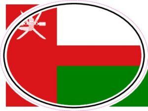 OMA Oman — Helmet flag design