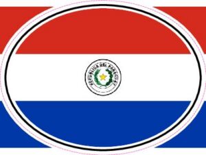 PAR Paraguay — Helmet flag design
