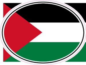 PLE Palestine — Helmet flag design