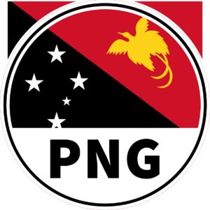 PNG Papua New Guinea — Hull flag design