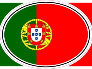 POR Portugal — Helmet flag design
