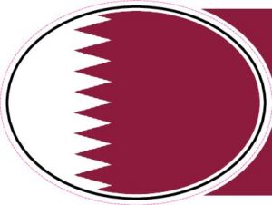 QAT Qatar — Helmet flag design