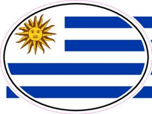 URU Uruguay — Helmet flag design