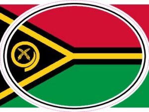 VAN Vanuatu — Helmet flag design